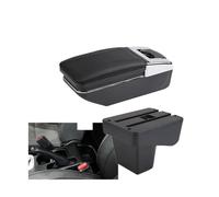 RORVECQ Box Bracciolo Per Suzuki Per Vitara Accessorio Per Vano Portaoggetti Centrale(B2 linea nera SENZA USB)