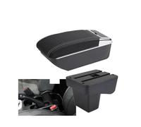 RORVECQ Box Bracciolo Per Suzuki Per Vitara Accessorio Per Vano Portaoggetti Centrale(B3 linea bianca NO USB)