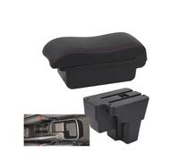RORVECQ Bracciolo Auto Per KIA Per RIO Per STONIC Per KIA Per Rio Lx Cerato 2015-2024 Box Centrale Di Stoccaggio Parte Di Retrofit Accessorio Auto(A1 Nero rosso SENZA USB)
