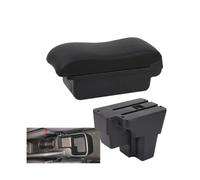 RORVECQ Bracciolo Auto Per KIA Per RIO Per STONIC Per KIA Per Rio Lx Cerato 2015-2024 Box Centrale Di Stoccaggio Parte Di Retrofit Accessorio Auto(Linea nera A2 Nessuna USB)