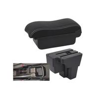 RORVECQ Bracciolo Auto Per KIA Per RIO Per STONIC Per KIA Per Rio Lx Cerato 2015-2024 Box Centrale Di Stoccaggio Parte Di Retrofit Accessorio Auto(A3 Black white NO USB)