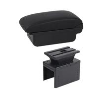 RORVECQ Bracciolo Auto Universale Modello Universale Accessori Auto Portariviste Ricambi Retrofit Riduzione Fatica(B2 linea nera 3USB)