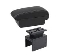 RORVECQ Bracciolo Auto Universale Modello Universale Accessori Auto Portariviste Ricambi Retrofit Riduzione Fatica(A3 Black white NO USB)