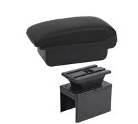 RORVECQ Bracciolo Auto Universale Modello Universale Accessori Auto Portariviste Ricambi Retrofit Riduzione Fatica(Linea nera A2 Nessuna USB)