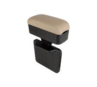RORVECQ Bracciolo Auto Universale Organizzatore Bracciolo Auto Ricarica Wireless Contenitore Di Archiviazione Cornice Di Supporto Accessori(Beige)