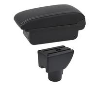 RORVECQ Bracciolo Per Hyundai Per GETZ Bracciolo Vano Di Stoccaggio Ricambio Accessori Auto(B1 Linea Bianca)