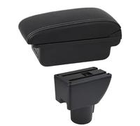 RORVECQ Bracciolo Per Hyundai Per GETZ Bracciolo Vano Di Stoccaggio Ricambio Accessori Auto(C1 Linea Bianca)