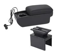 RORVECQ Bracciolo Universale Per Auto Modello Universale Accessorio Per Auto Contenitore Portaoggetti Per Auto Modifica Interni Parti Di Retrofit(A2 Ricarica rapida)