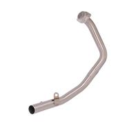 RORVECQ Collettore Di Scarico Per CB300R 2018 2019 2020 Tubo Di Collegamento Centrale Anteriore Silenziatore Slip-on In Lega Di Titanio Accessori Modificati(Acciaio inossidabile C)