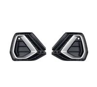 RORVECQ Cornice Fendinebbia Paraurti Anteriore Auto Copertura Fendinebbia Cornice Cromata Griglia Luci Diurne Per Q3 2019 2020 2021(Sinistra e destra)