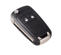 RORVECQ Flip Custiglia Chiave Pieghevole Per Opel Per Vauxhall Per Corsa Per Astra Per Vectra Per Zafira Per Omega HU100 Lama Non Tagliata(3 pulsanti)