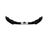 RORVECQ Labbro Paraurti Anteriore Auto Divisore Diffusore Kit Carrozzeria Spoiler Guarnizione Per X6 G06 LCI Per M-Sport 2023 2024(Nero lucido)