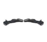 RORVECQ Modello Adatto Per Kawasaki ZX-6R Motocicletta Labbro Anteriore Spoiler Ala Parafango Ala Anteriore Piccola Ala Accessori Di Modifica(MATTE BLACK)