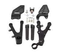 RORVECQ Moto Poggiapiedi Anteriore Pilota Supporto Pedale Accessori Per Y&amaha YZF R6 2006-2025(NERO)