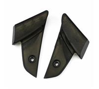 RORVECQ Motociclo ABS Sellino Posteriore Passeggero Pedalino Pedalina Copripedali Motociclo PerVESPA S LX LXV LT Accessori Coppia Nero(GRIGIO)