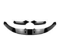 RORVECQ Paraurti Anteriore Auto Spoiler Labbro Lama Inferiore Divisore Protezione Per Serie 2 F22 F23 Per M-Sport Coupé 2 Porte 2014-2021(Carbon Fiber Look)