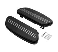RORVECQ Pedana Poggiapiedi per Moto per Harley per Touring per Street Glide per Electra Glide per Road Glide 1986-2024(NERO)