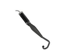 RORVECQ Per 2 Tempi 43cc 47cc 49cc Dirt Pocket Bike Moto Parti Del Motore Scarico Sistema Completo Marmitta Silenziatore Tubo Di Contatto(NERO)