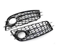 RORVECQ Per A4 B8 S-line S4 2009-2012 Griglia Fendinebbia Stile RS4 Griglia Inferiore Paraurti Anteriore Griglia Fendinebbia(NERO)