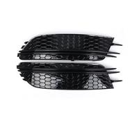 RORVECQ Per A6 4G C7 2012 2013 2014 2015 Griglia Di Copertura Fendinebbia Anteriore A Nido D'ape Auto 4G0807681 4G0807682(NERO)
