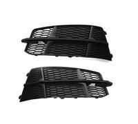 RORVECQ Per A6 C7 A6L S-Line 2015-2018 Accessori Auto Coprifari Paraurti Anteriore Guscio Fendinebbia 4G0807681AN 4G0807682AN(NERO)