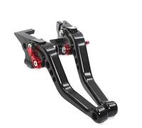 RORVECQ Per Aprilia RS660 Per Tuono 660 2020 2021 2022 Leva Freno E Frizione Regolabile In Alluminio Per Moto(Nero rosso)