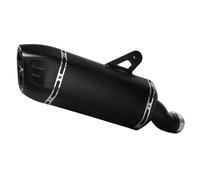 RORVECQ Per B&MW R1300GS ADV R1300 GS Per Adventure 2024 2025 Silenziatore Di Scarico Slip-On Per Moto 60 Mm Giant Shield Pipe(NERO)