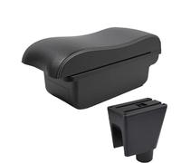 RORVECQ Per C&hevrolet Per Scatola Bracciolo Spark Per C&hevrolet Per Spark 3 III Per Aveo T200 Scatola Di Stivaggio Bracciolo Auto(A3 Black white NO USB)