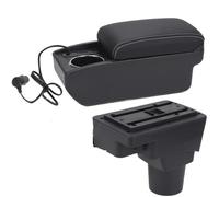 RORVECQ Per C&hevrolet Per Sonic Per Aveo Lova T250 T300 Vanetto Bracciolo Auto Accessori Interni Auto(A3 Ricarica rapida)