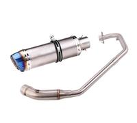 RORVECQ Per CBR125 CBR125R CB125R CBR 125 125R 2017-2021 Sistema Di Scarico Completo Per Moto, Silenziatore, Raccordo Centrale Anteriore(Stile B)