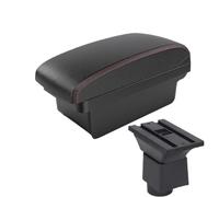 RORVECQ Per Chery A1 A3 2007 2008 2009 2010 2011 Vanetto Bracciolo Auto Ripiano Centrale Con USB Dettagli Modifica Interni Auto(A1 Nero rosso SENZA USB)