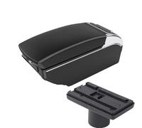 RORVECQ Per Chery Per Cielo A3 M11 Scatola Bracciolo Console Centrale Con Interfaccia USB Braccioli Accessorio Auto Interno(Black white 7 USB)