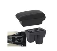 RORVECQ Per City Bracciolo Auto Interni Specializzato Retrofit Centro Portariviste Accessori Auto(A3 Black white NO USB)