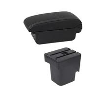 RORVECQ Per F&ord Per Focus 2 Portabraccio Per Focus 2 Mk2 2005 2006 2007 2008 2009 2010 2011 Portabraccio Auto Scatola Di Stoccaggio Accessori Auto(B white line 3USB)
