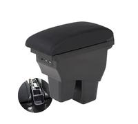 RORVECQ Per Fit Bracciolo Per Jazz Per WRV Portabracciolo Auto 2015-2020 Kit Retrofit Scatola Di Archiviazione Interna 3USB(A2 Pelle artificiale)