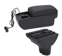 RORVECQ Per Hyundai I20 Bracciolo Auto 2012 Dettaglio Interno Retrofit Scatola Archiviazione Auto Accessori Auto(A2 Ricarica rapida)