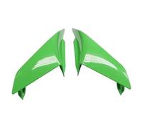 RORVECQ Per KAWASAKI Per Ninja636 ZX-6R 2019 2020 2021 2022 Ala Fissa Moto Spoiler Aerodinamico Winglets Fairing(Verde)