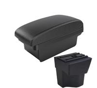 RORVECQ Per KIA Per Rio 3 Per K2 X-line Rio 3 2011 2012 2013 2014 2015 2016 Accessori Bracciolo Auto Interno Scatola Di Archiviazione 3usb(Linea nera A2 Nessuna USB)