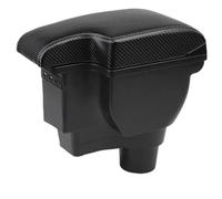 RORVECQ Per Kia Per Rio 4 Bracciolo Per Kia Per Rio X Per X-Line 2017-2023 Scatola Di Archiviazione Centrale Kit Retrofit Interni Con USB(C3 Carbon texture 3usb)