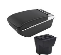 RORVECQ Per KIA Per Rio 5 Bracciolo 2014 2013 2012 2015 2016 2017 2018 2019 Scatola Bracciolo Scatola Ricambio Accessori Auto(A2 Black line7 USB)