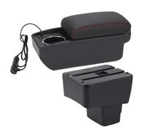 RORVECQ Per MAZDA CX-3 Portabraccioli Box Retrofit Per Mazda 2 Skyactiv Versione Cx3 Auto Portabraccioli Box Interni Accessori Auto(A1 Ricarica rapida)