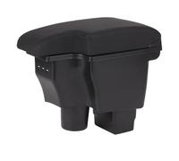 RORVECQ Per Mazda CX-3 Scatola Bracciolo Retrofit Per Mazda 2 Versione Skyactiv Bracciolo Auto Scatola Di Stoccaggio Accessori Auto Ricarica USB(B2 vera pelle)