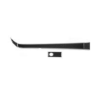 RORVECQ Per Mazda RX8 2004-2011 Rivestimento Portaoggetti Co-pilota | Accessori Fibra Carbonio Rivestimento Interno Adesivo Maniglia Vano Portaoggetti Co-Pilot(Black Carbon,Guida a destra)