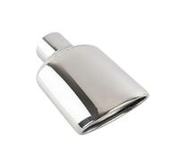 RORVECQ Per Mercedes Per Benz Classe C W204 Classe E W212 W211 Classe S W221 Modifica Scarico 128mm Terminale Nero(Argento)