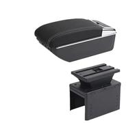 RORVECQ Per N&issan Per Micra K14 2020 2021 2022 2023 Portabraccio Scatola Di Stoccaggio Interni Accessori Auto(D3 linea bianca 7USB)