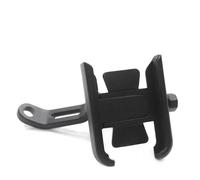 RORVECQ Per NIU N1 N1S M1 U1 M+ NGT Supporto GPS Telefono Moto Manubrio Specchio Retrovisore Piastra Supporto(NERO,Mirror)