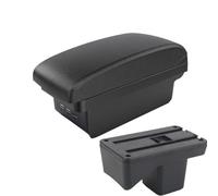 RORVECQ Per Perodua Per Axia 2023 Bracciolo Scatola Di Archiviazione Bracciolo Console Centrale Accessori Auto Con USB(B2 linea nera 3USB)