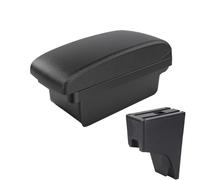 RORVECQ Per Perodua Per Bezza 2018 Bracciolo Interni Console Centrale Scatola Di Stivaggio Scatola Bracciolo Centrale(Linea nera A2 Nessuna USB)