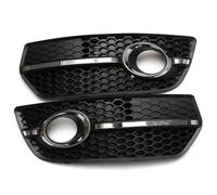 RORVECQ Per Q5 Standard 2009-2012 Coppia Di Coprifari Fendinebbia Griglia Paraurti Anteriore Griglie Da Corsa Accessori Per Auto 8R0807681E 8R0807682E(Chrome Silver)