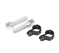 RORVECQ Per QJMOTOR SVT 650 SRT 750 800 SVT650 SRT750 SRT800 SRT800X QJ650 Autostrada Poggiapiedi Pedali Morsetti(Argento)